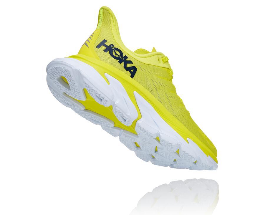 Hoka One One Hardloopschoenen Heren - Clifton Edge - Fluoreszierend - NU7903846